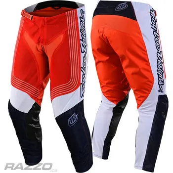 Moto kalhoty MX kalhoty TroyLeeDesigns GP AIR Pant Rhythm Orange 2023 34