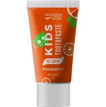 zubní pasta WoodenSpoon Dětská prebiotická zubní pasta bez fluoridu Wooden Spoon 50ml
