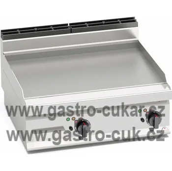 Kuchyňský gril Grilovací hladká plotna Bertos E7FL8B-2