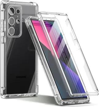 Pouzdro na mobilní telefon Tech Protect Kevlar pro Samsung Galaxy S23 Ultra transparentní