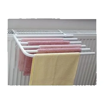Sušák na prádlo České sušáky Sušák na klasický radiátor D550/R155 50 cm pro 5 ručníků