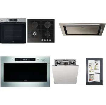 Set domácích spotřebičů WHIRLPOOL OMSK58HU1SX + WHIRLPOOL GOFL 629/NB + WHIRLPOOL WCT3 64 FLB X + WHIRLPOOL AMW 439 IX + WHIRLPOOL WIO 3O540 PELG + WHIRLPOOL ART 65031