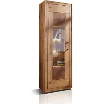 Vinotéka Vitrína z masivního divokého dubu Alaska