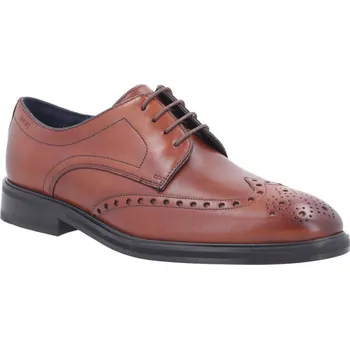 Pánská zimní obuv Joop! Kůžoné derby boty pero kleitos brouge | Barva:koňakový | Velikost:42