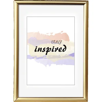 Rám na obraz Hama rámeček plastový MADRID, zlatá, 29,7x42 cm (formát A3)