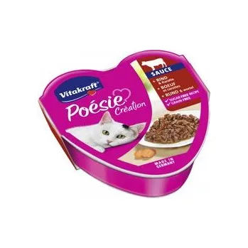 Krmivo pro kočku Vitakraft Cat Poésie konz. šťáva hovězí, mrkev 85g