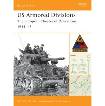Kniha US Armored Divisions: The European Theater of Operations, 1944-45 – Steven J. Zaloga (EN)