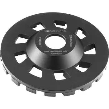 Brusný kotouč Graphite Diamantový brusný kotouč 115 x 22,2 x 5 mm, segment C