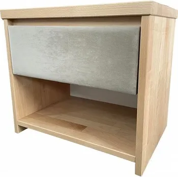 Postel Noční stolek Sargas, Mrava Odstín moření: Wenge, Výběr čalounění: Velvet 2229