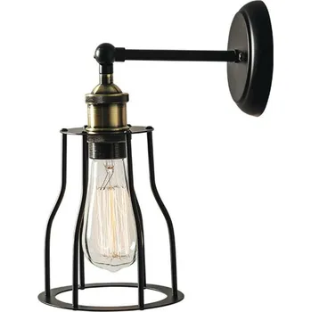 Nástěnné svítidlo ACA Lighting nástěnné svítidlo černá 1XE27 SOTIS KS1342W151BKACA