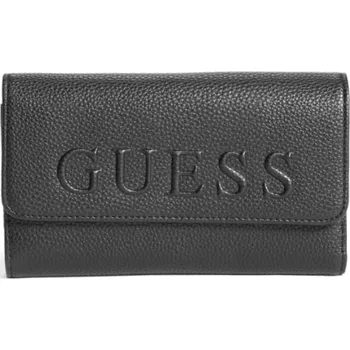 Peněženka GUESS dámská větší peněženka Donohue černá