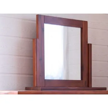 Předsíňová stěna Hnědé stojaté zrcadlo z masivní akácie Siena