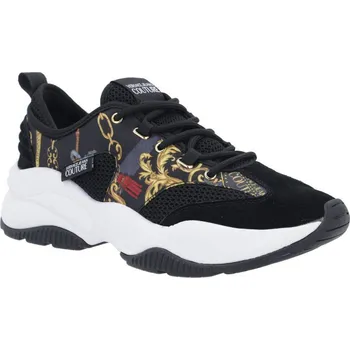 Pánská obuv Versace Jeans Couture Tenisky EXTREME s přídavkem kůže | Barva:černý | Velikost:42
