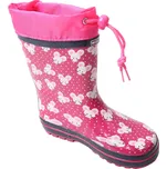 Dívčí holínky WOLF - Y2202A, růžová / myšky Barva: Růžová, Velikost: 34