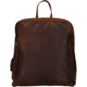 Městský batoh Kožený batoh Greenwood Liam - hnědá