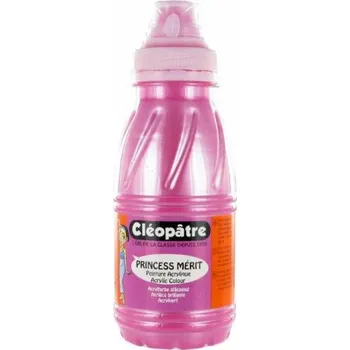 Olejová barva Cleopatre Akrylová barva CLEOPATRE 250 ml PERLEŤOVÁ RŮŽOVÁ