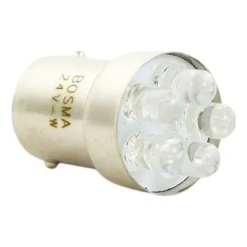 Autožárovka Auto LED žárovky 24V - 5W - 5xLED (7255; bal. 2 ks)