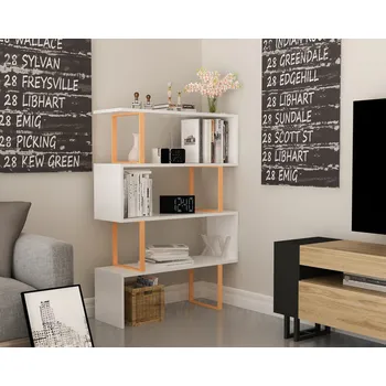 Knihovna ASIR Knihovna ADRIANA zlatá bílá