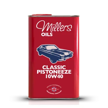 Motorový olej MILLERS OILS CLASSIC PISTONEEZE 10W-40 1L (Veteránský motorový olej Millers oils 10W-40)