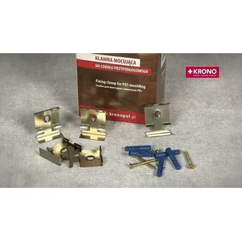 soklová lišta Montážní klipy pro soklovou lištu Swiss Krono - 50 ks