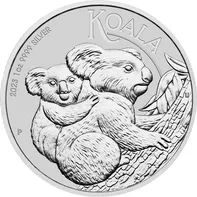 The Perth Mint Stříbrná mince Koala 1 oz 2023 31,1 g