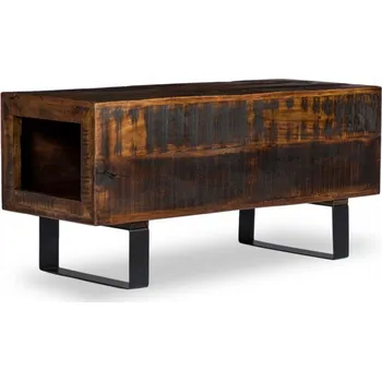 Dřevěná lavice do předsíně Lungo masiv akát