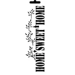 Cadence Plastová šablona 25 x 10 cm Home Sweet Home