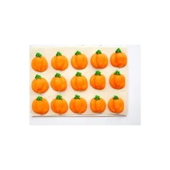 Cukrová ozdoba - Dýně / 15 ks