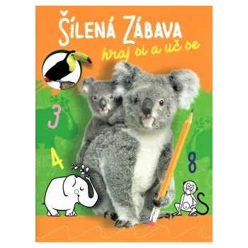 omalovánky Šílená zábava - koala