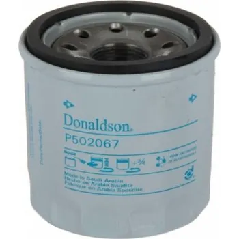 Filtr do auta Olejový filtr Donaldson P502067 Ekvivalent 15853-9917-0 MZR 53214