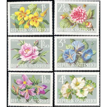 Sběratelství Rakousko - čistá - č. 1145-1150