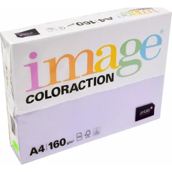 Barevný papír Barevný papír IMAGE Tundra - světle fialová, A4, 160g/m2, 250 listů