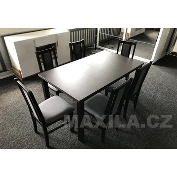 Jídelní set Jídelní set 6+1 Dominik Vyberte Tkaninu:: Tkanina EKO 31, Vyberte Moření:: Komplet olše