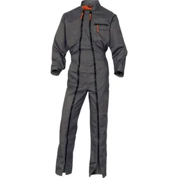 Jednorázový oděv Pracovní kombinéza Delta Plus Barva: Šedá, Velikost: S