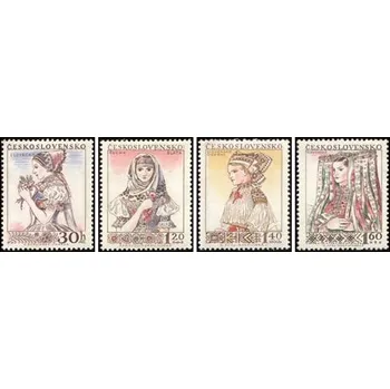 Sběratelství Lidové kroje II. - čistá - č. 913-916