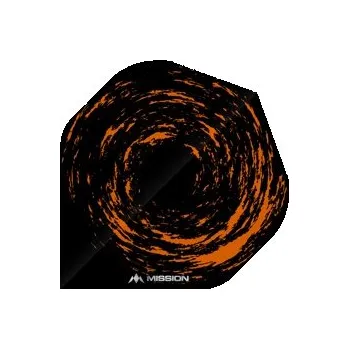 Příslušenství pro šipky MISSION LETKY NOVA - ORANGE F2855