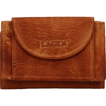 Peněženka LAGEN | Dámská kožená mini peněženka Lagen 2030 hnědá | allBAGS.cz