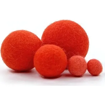 MMboutique Plstěná kulička vel.XL 083-Coral