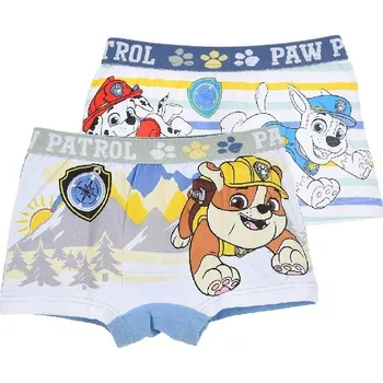 Boxerky Dvojbalení barevných boxerek Paw Patrol Velikost: 116/128