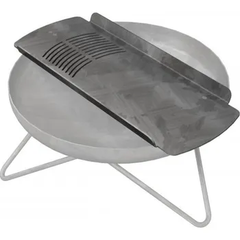 Zahradní gril Grilovací plát na přenosné ohniště Ø 60 cm