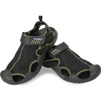 Pánská treková obuv Fit Walk Pánské sandály černé 42