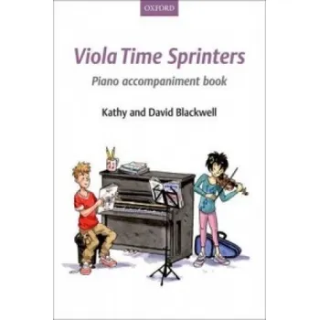 Viola Time Sprinters Piano Accompaniment Book – Kathy Blackwell (EN)