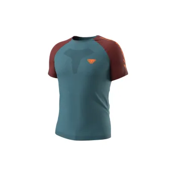 Pánské tričko Dynafit Ultra 3 S-Tech S/S Tee M mallard blue L/XL; Modrá triko + DÁREK DLE VÝBĚRU!