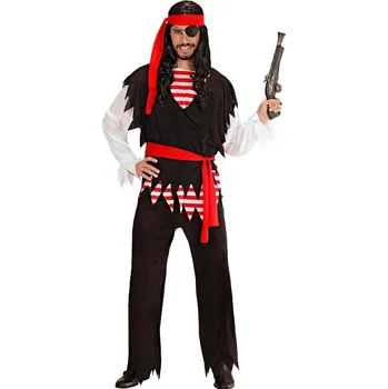 Karnevalový kostým Pánský kostým pirát s šátky - L
