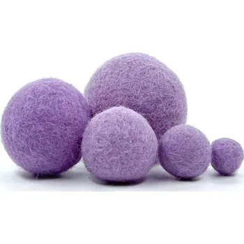 MMboutique Plstěná kulička vel.XL 073-Lavender