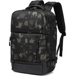 Ozuko Outdoor cestovní školní batoh s USB Daudet CAMO 22L Ozuko 97k-cube