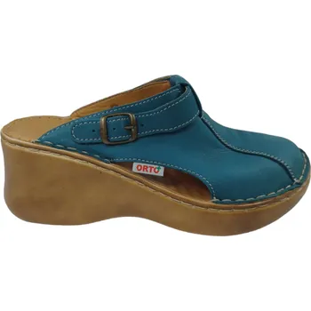 Dámské sandále 3060 - kožené zdravotní nazouváky/sandály ve více barvách 36