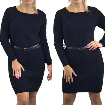 Dámský svetr Svetrové šaty Sidney varianty: varianta 1