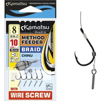 Kamatsu Method Feeder Braid - Chinu - Wire Screw vel. 10