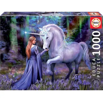 EDUCA 18494 Puzzle Bluebell Woods, Anne Stokes,1000 dílků